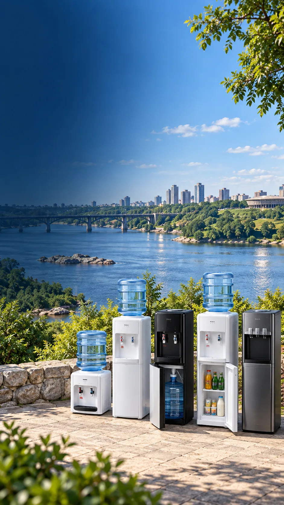 Кулери для води з доставкою і сервісом в Запоріжжі