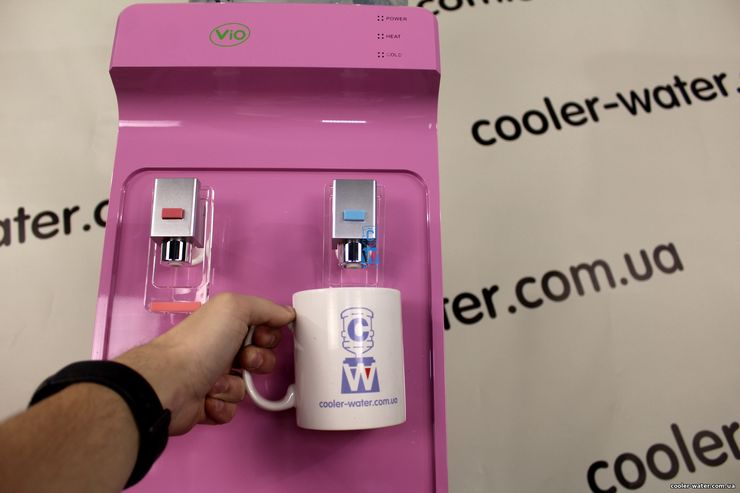 кулер для воды ViO Х83-FCC Rose Orange