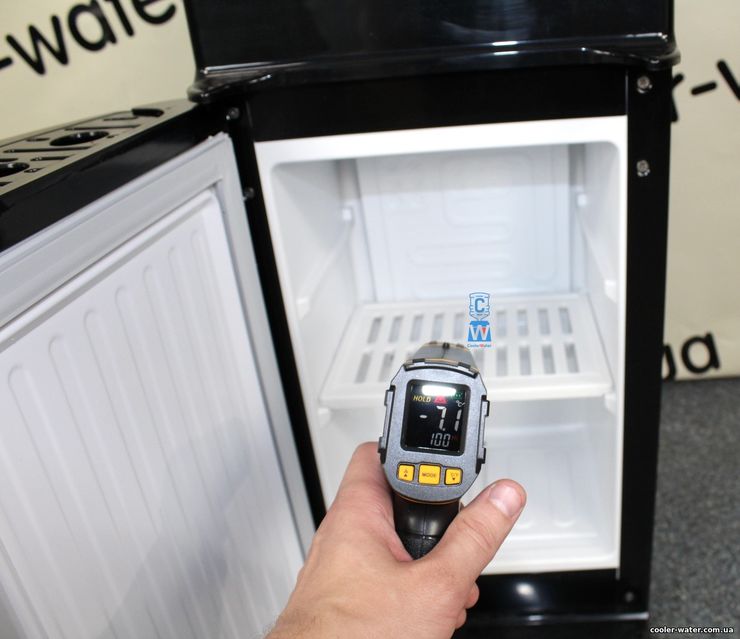 замер температуры холодильника кулера hotfrost v40