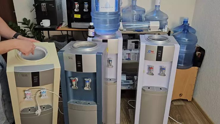 Чистка и дезинфекция кулера