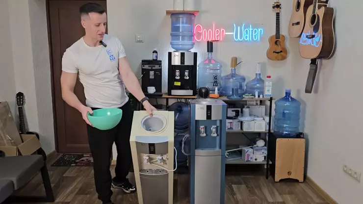 Чистка и дезинфекция кулера для воды своими руками
