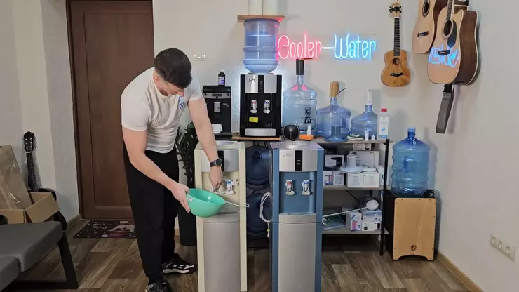 Чистка и дезинфекция кулера для воды