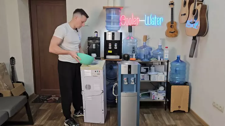 Чистка и дезинфекция кулера