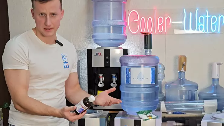 Чистка и дезинфекция кулера для воды своими руками