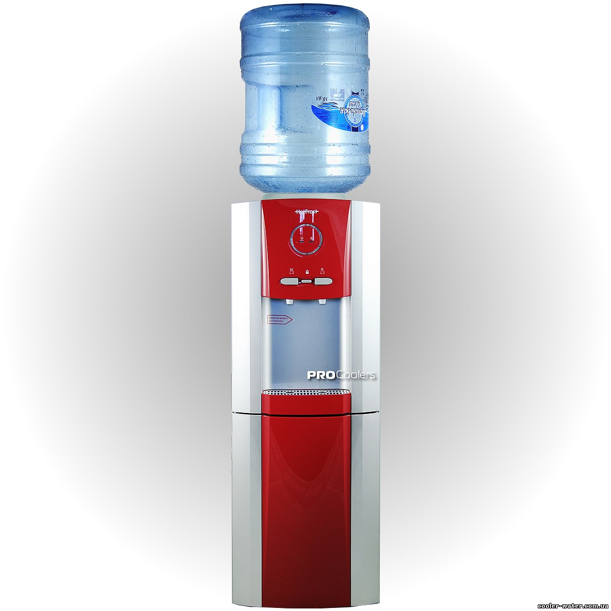 Кулер для води HotFrost V730CES Red