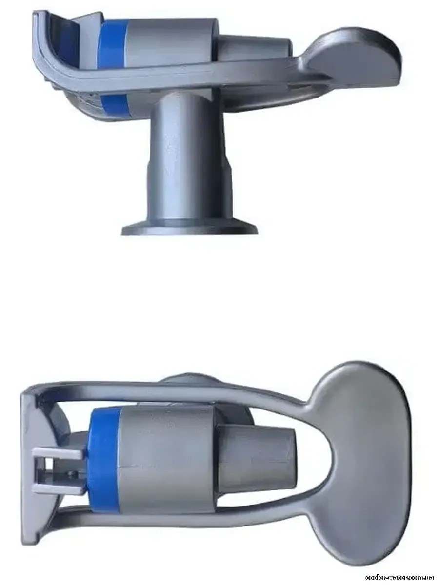 Реальне фото холодного крана Ecotronic H1 Silver, два ракурси