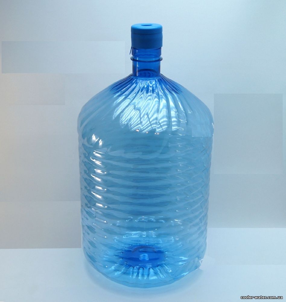 Бутылки под воду 19 литров. Баллон ПЭТ 19л. Многооборот. Без крышки е/п. TS-XG-100 бутыли 19 л.