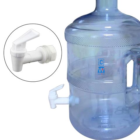 Бутыль для воды 20 л поликарбонат с краном