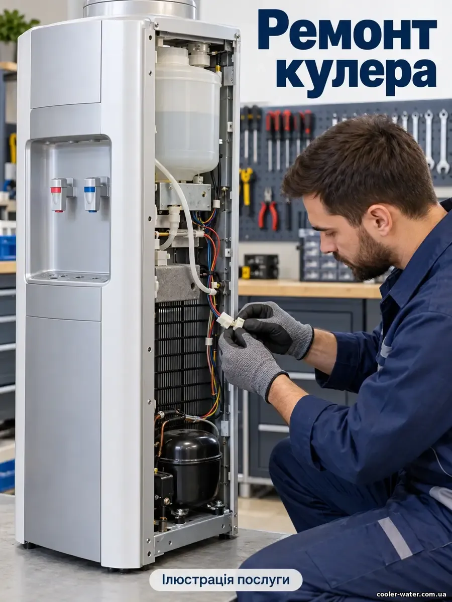Ремонт і діагностика кулера для води — Херсон