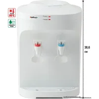 HotFrost D120F, нагрівання, кімнатна вода та лінійка 38,6 см