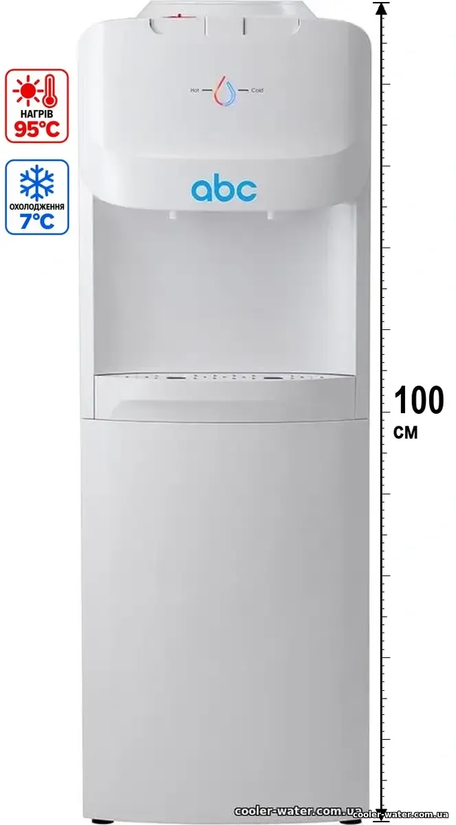 ABC V170, нагрівання, компресорне охолодження та висота за старим полем 100 см