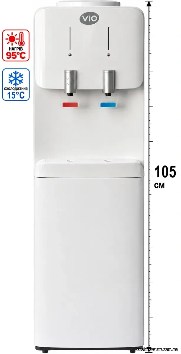 Кулер для води ViO X12-FEC White
