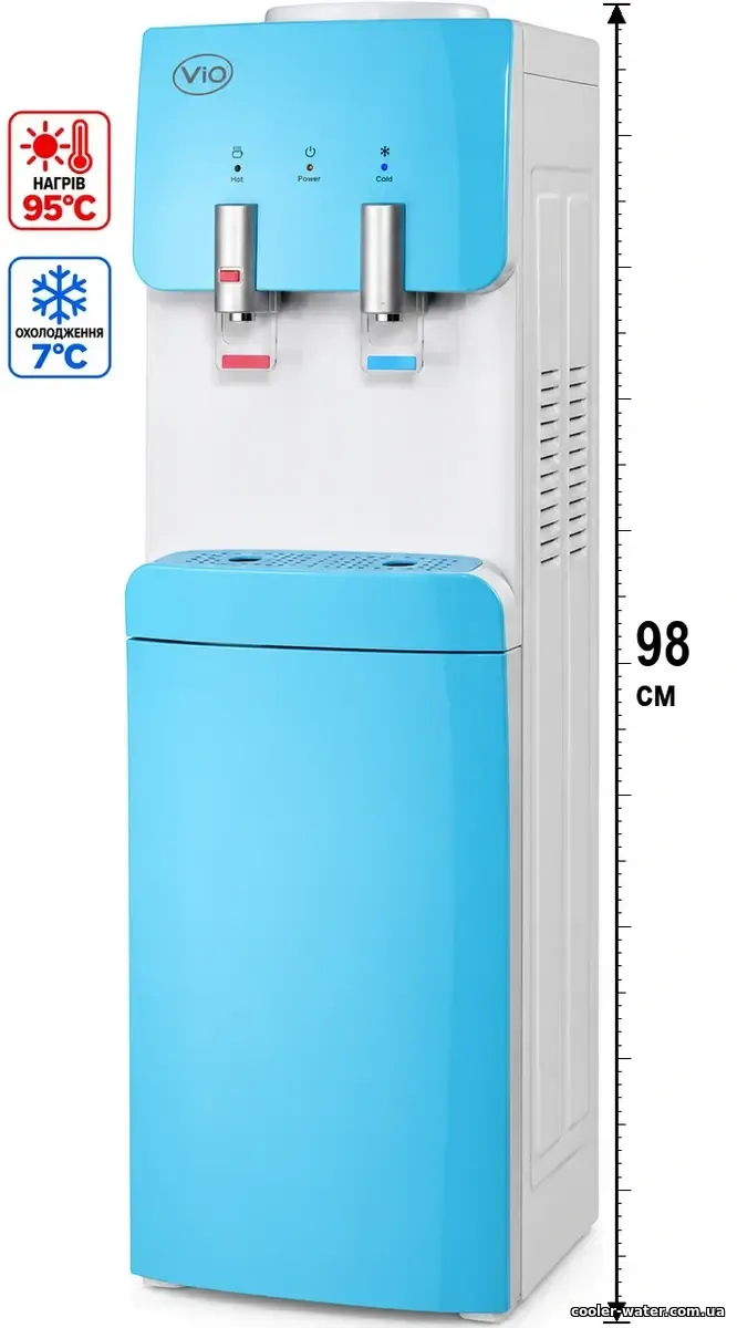 Кулер для води ViO X217-FCC Blue із шафкою