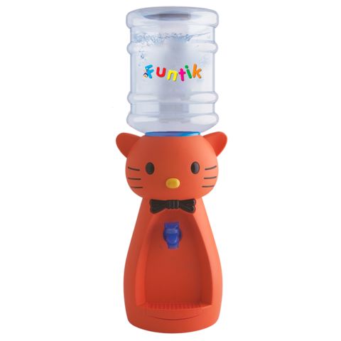 Детский кулер для воды Фунтик Котик оранжевый