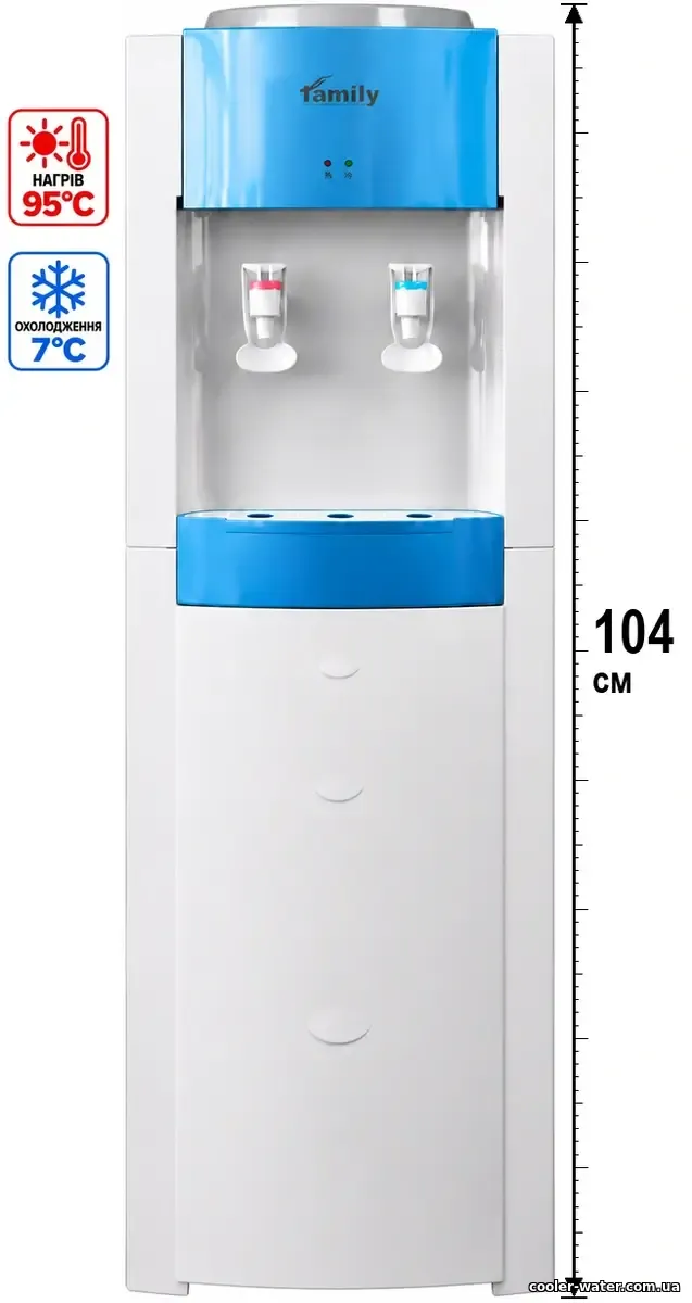 Кулер для води Family WBF-1000LA Blue