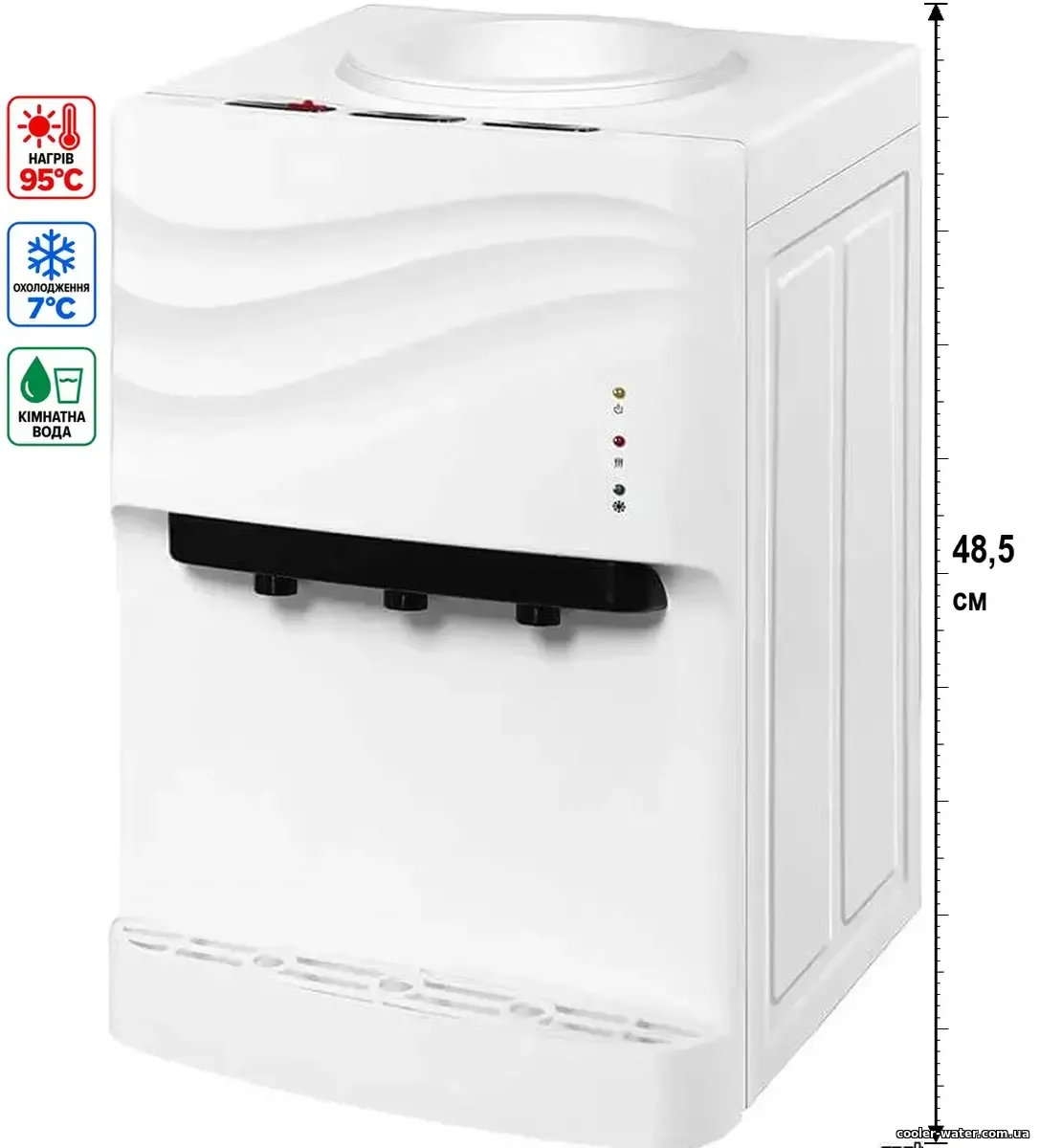 Кулер для води ViO X903-TC White