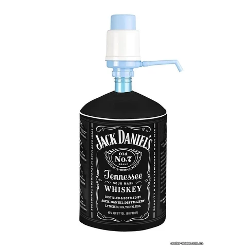 Чехол под помпу для бутыли - Jack Daniels черный