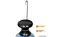 Помпа для воды электрическая Clover K4 Black с подставкой + дисплей