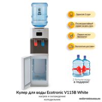 Кулер для воды Ecotronic V115B White