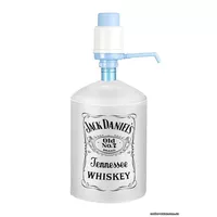 Чехол для бутыли - Jack Daniel's белый под помпу