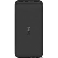 Павербанк Xiaomi Redmi Power Bank 20000mAh 18W Black (VXN4304GL)