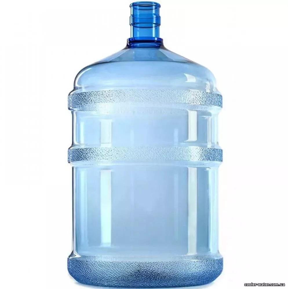 Бутлі для води 18,9 л без ручки, полікарбонат - 48 шт.