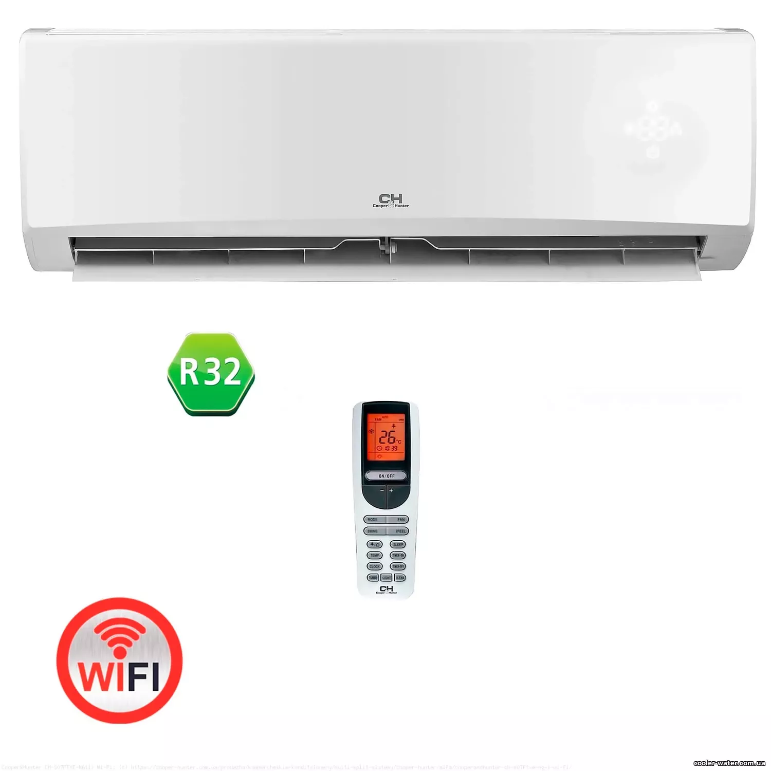 Внутренний настенный блок Cooper&Hunter CH-S09FTXE-NG(I) Wi-Fi