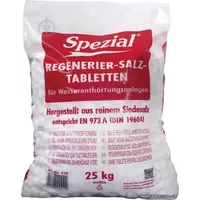 Соль таблетированная для воды SPEZIAL 25кг Германия