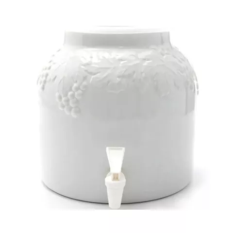 Керамический диспенсер для воды Белый