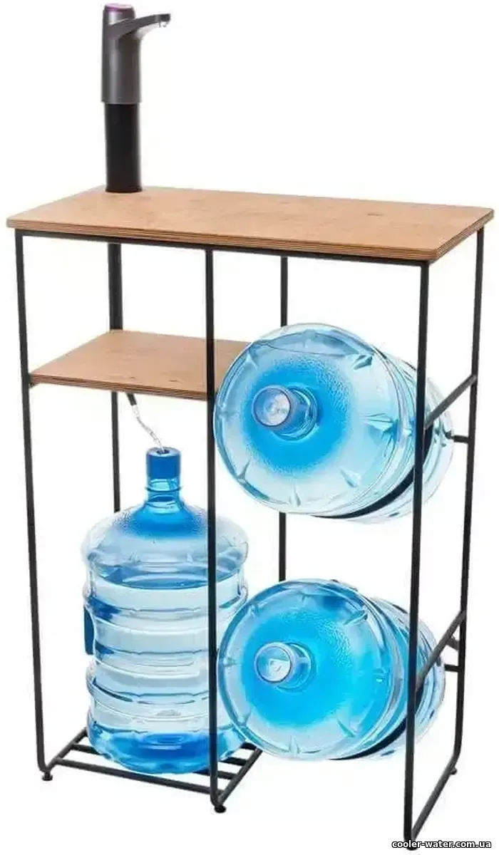 Підставка для 3 бутлів і кулера води Water Loft 3