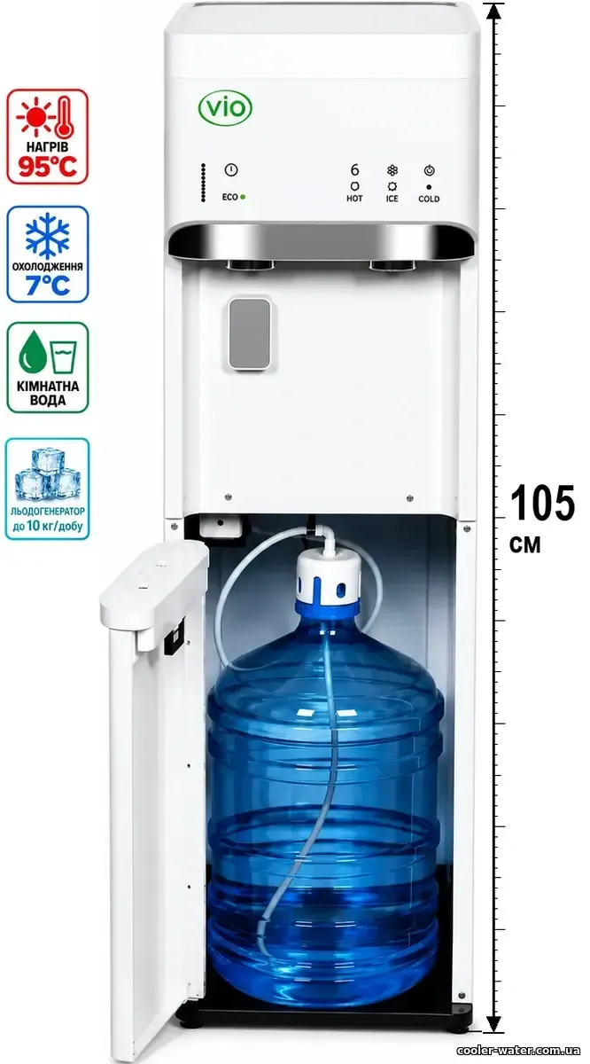 Кулер для води ViO X628 FCBI з льодогенератором