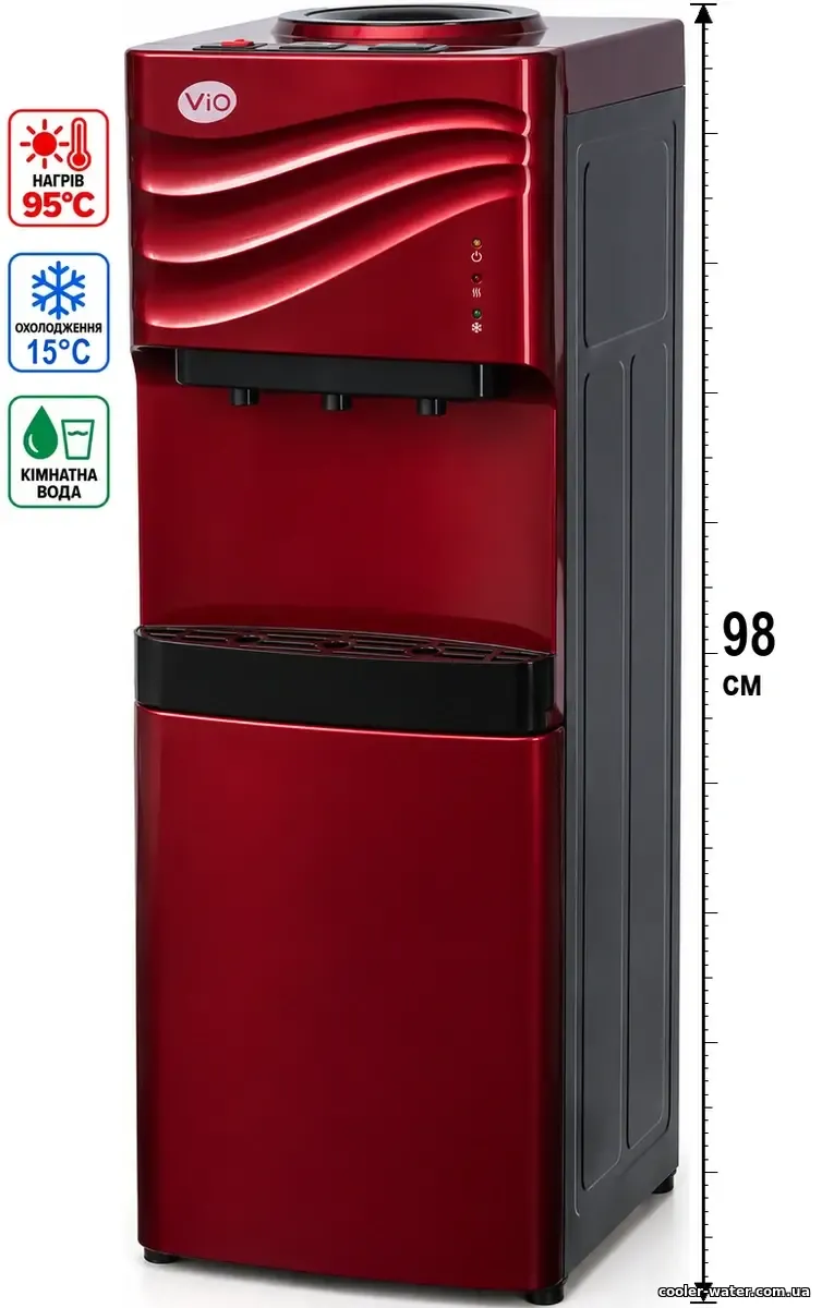 Кулер для води ViO X903-FEC Red