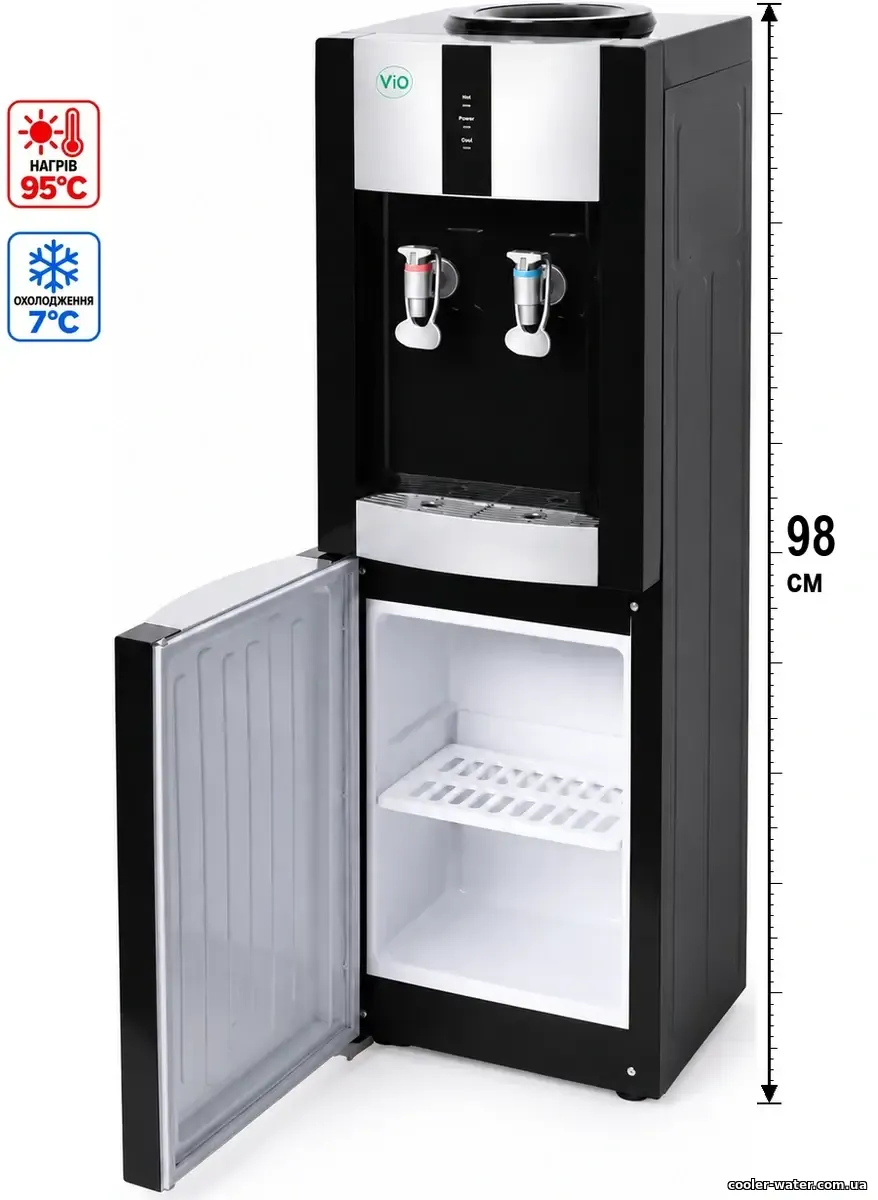 Кулер для води ViO X172-FCC Black