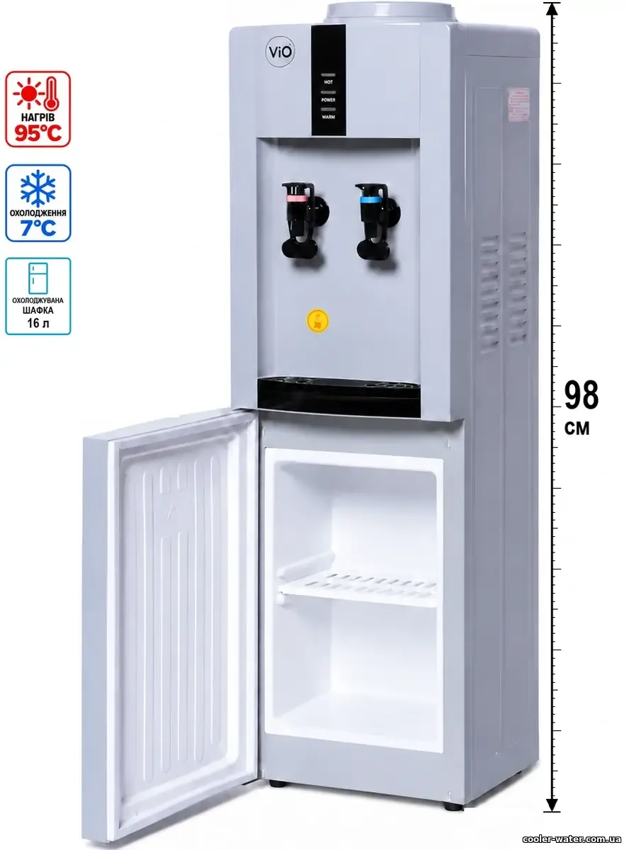 Візуалізація ViO X172-FCF Gray з висотою 98 см
