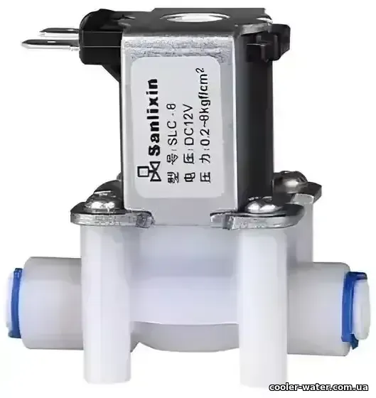 Клапан Sanlixin SLC-8 DC12V із цангами 1/4 дюйма