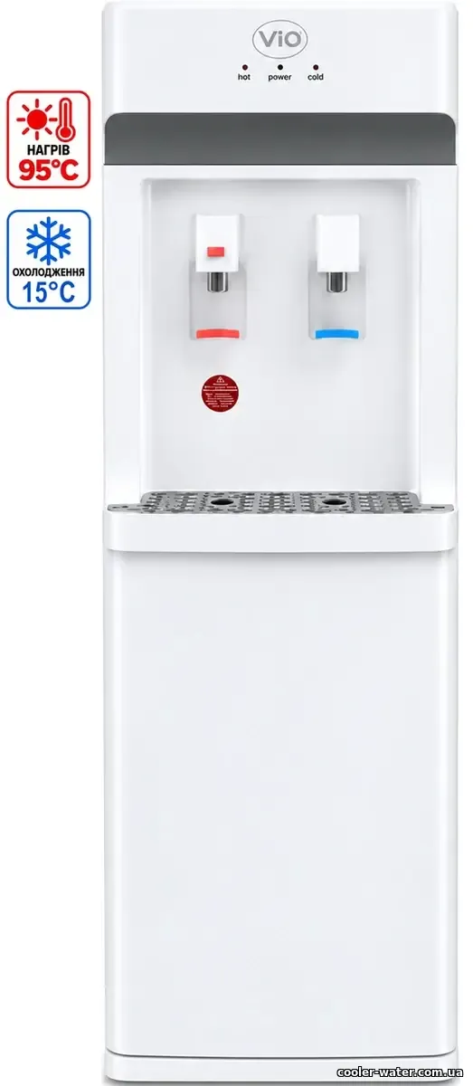 ViO X725-FEC White, головне фото, нагрів та електронне охолодження (візуалізація)