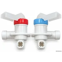 Комплект кранів HotFrost V152 та V152 BST - гарячий і холодний, 2 шт.