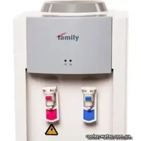 Передній вигляд кранів на кулері Family; приклад встановлення