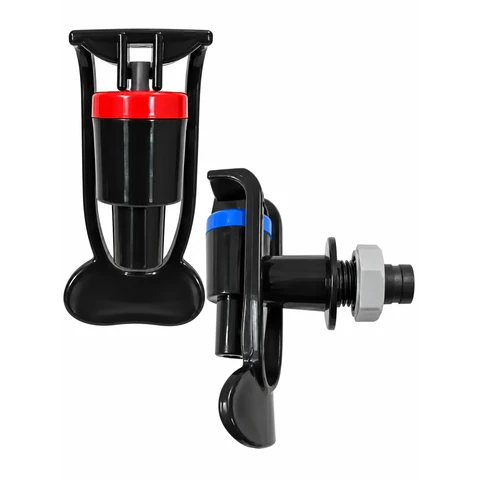 Комплект кранів для кулера води Ecotronic і Cooper&Hunter H1 Black, зовнішня різьба