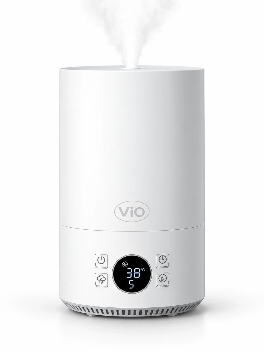 Ультразвуковий зволожувач ViO HU-320 4 л з дисплеєм, білий