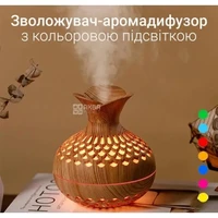 Аромадифузор ViO — приклад роботи кольорової підсвітки