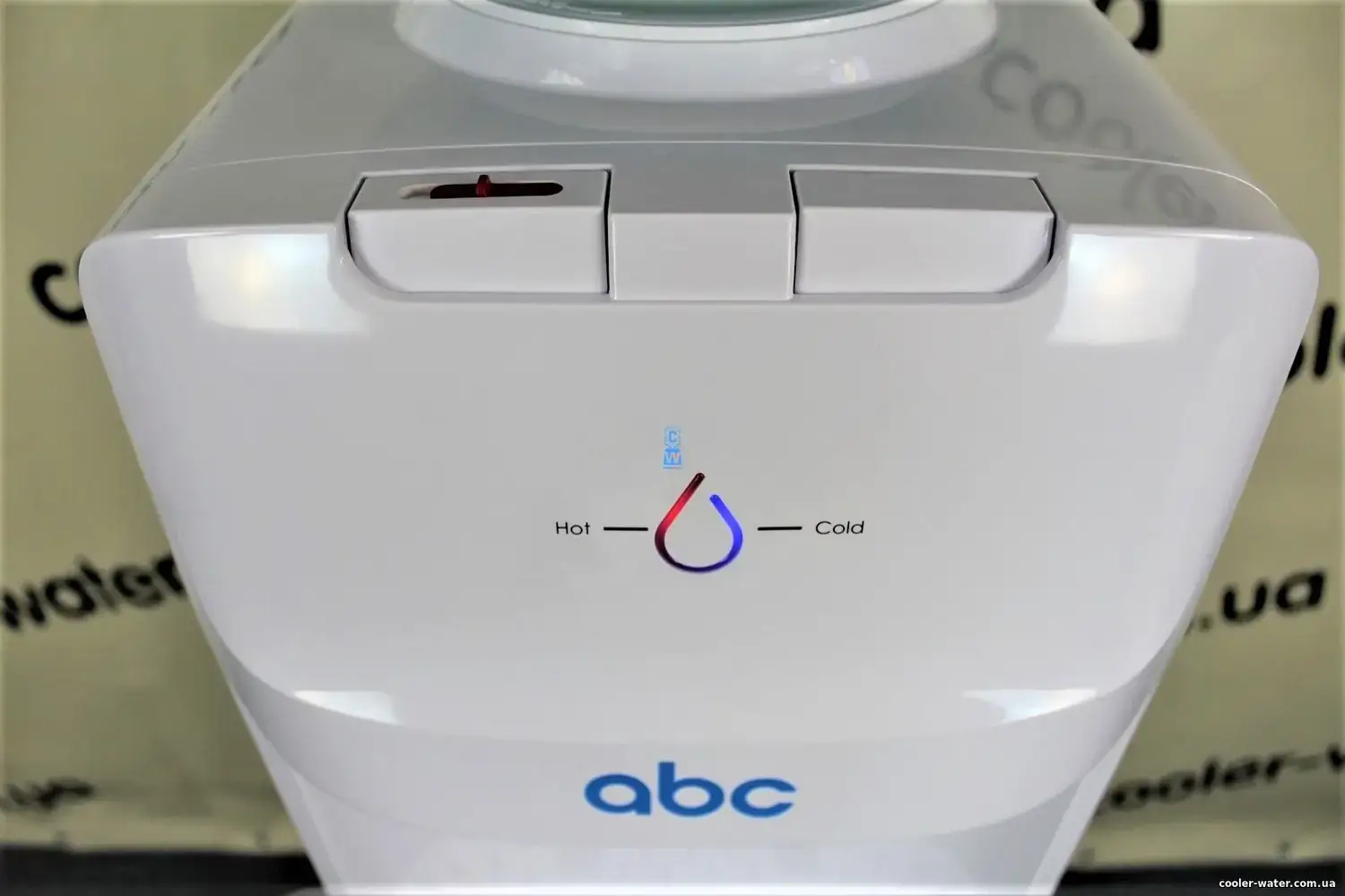 Кулер для води ABC V170E: зовнішній вигляд і зона подачі води, фото 4 з 36