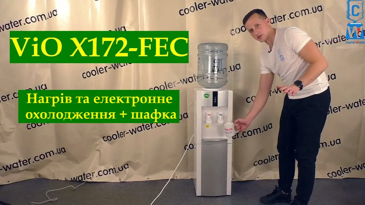 Відеоогляд кулера ViO X172-FEC — обкладинка CoolerWater
