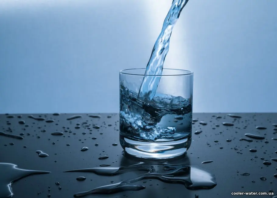 Склянка чистої питної води