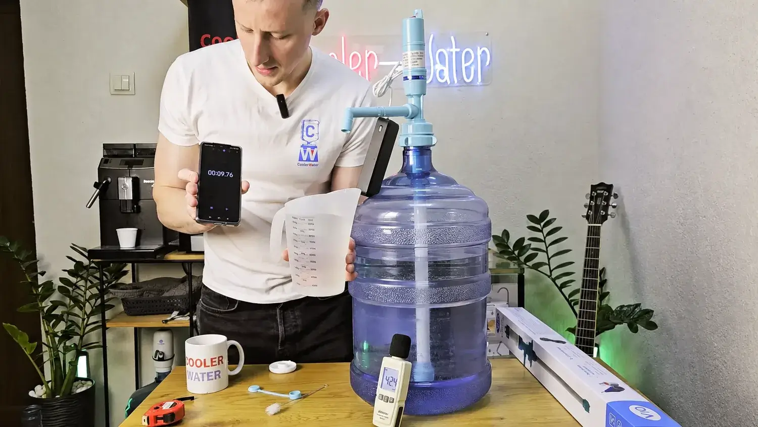 Тест електричної помпи для води ViO E2