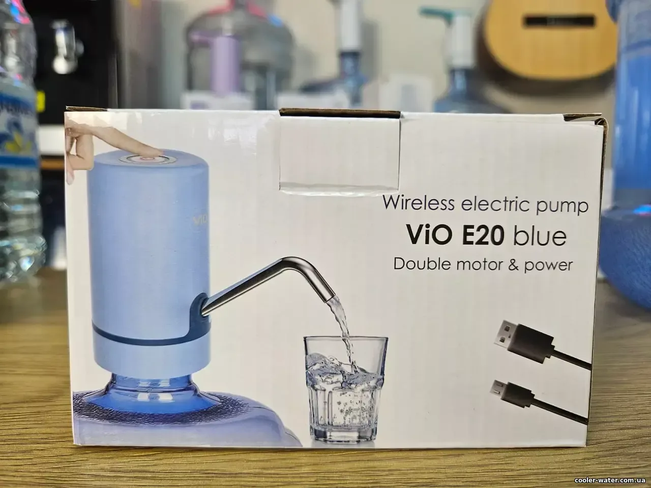 Коробка електричної помпи ViO E20 Blue