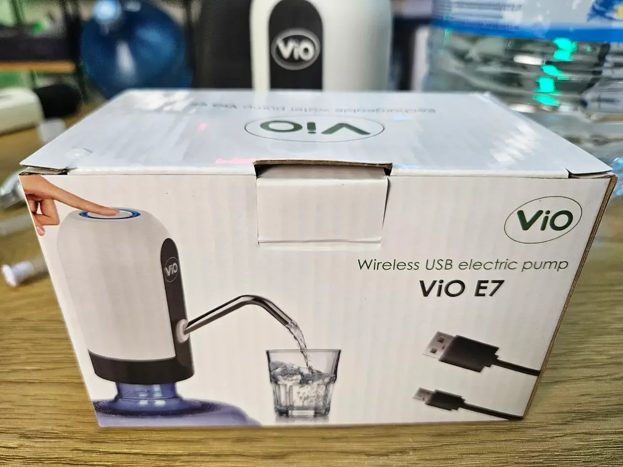 Фірмова коробка електричної помпи ViO E7 Фірмова коробка електричної помпи ViO E7