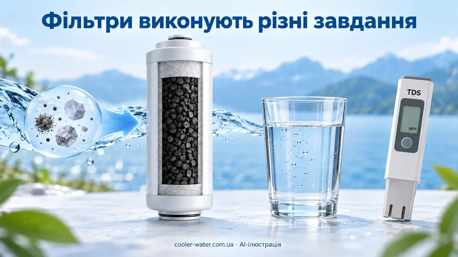Фільтри виконують різні завдання