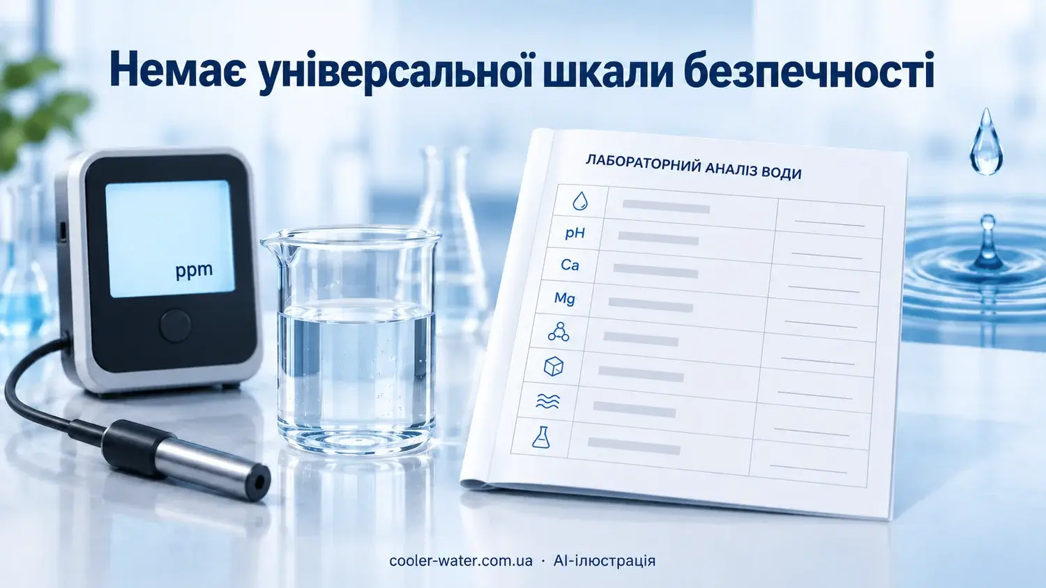 Немає універсальної шкали безпечності