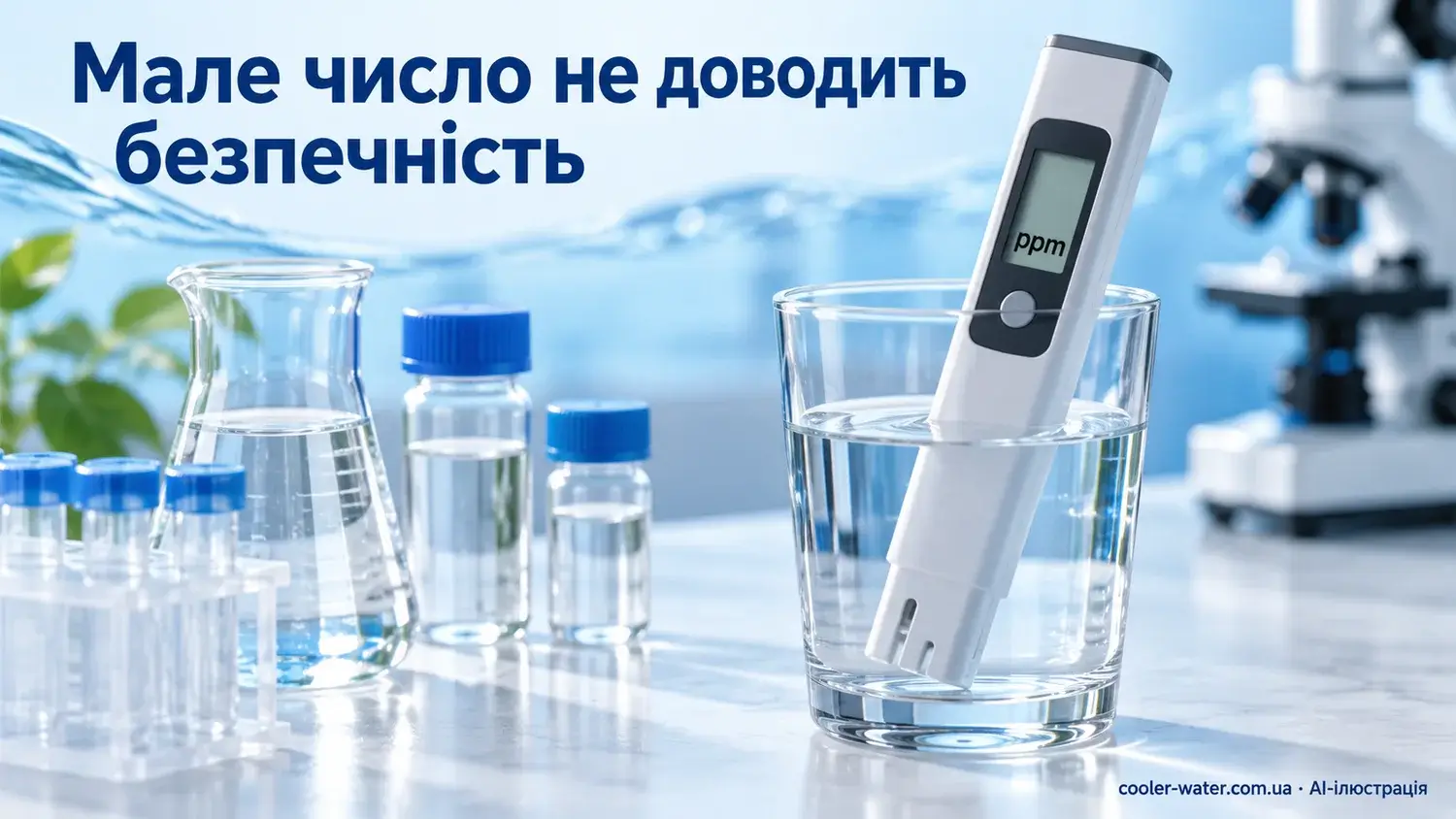 Мале число не доводить безпечність